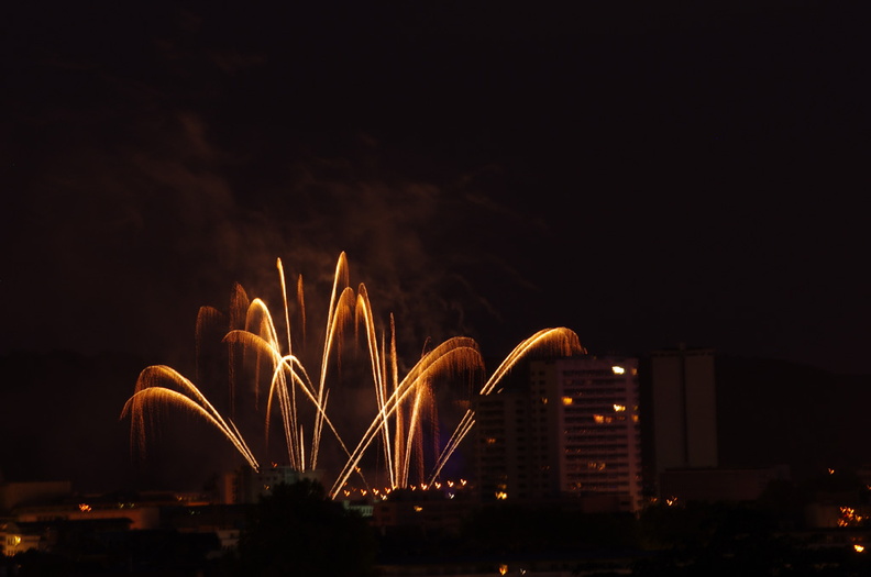 Feu d'artifice 14 Juillet (Rouen)