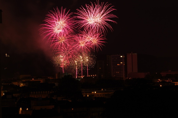 Feu d'artifice 14 Juillet (Rouen)